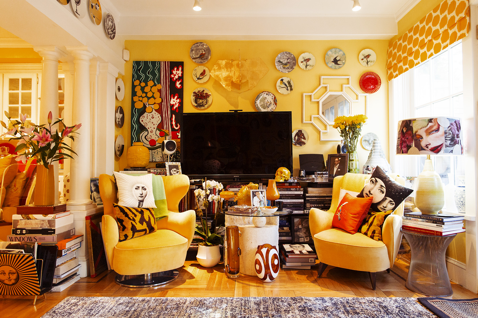John Demsey – Group President Estee Lauder at home in New York City ...
